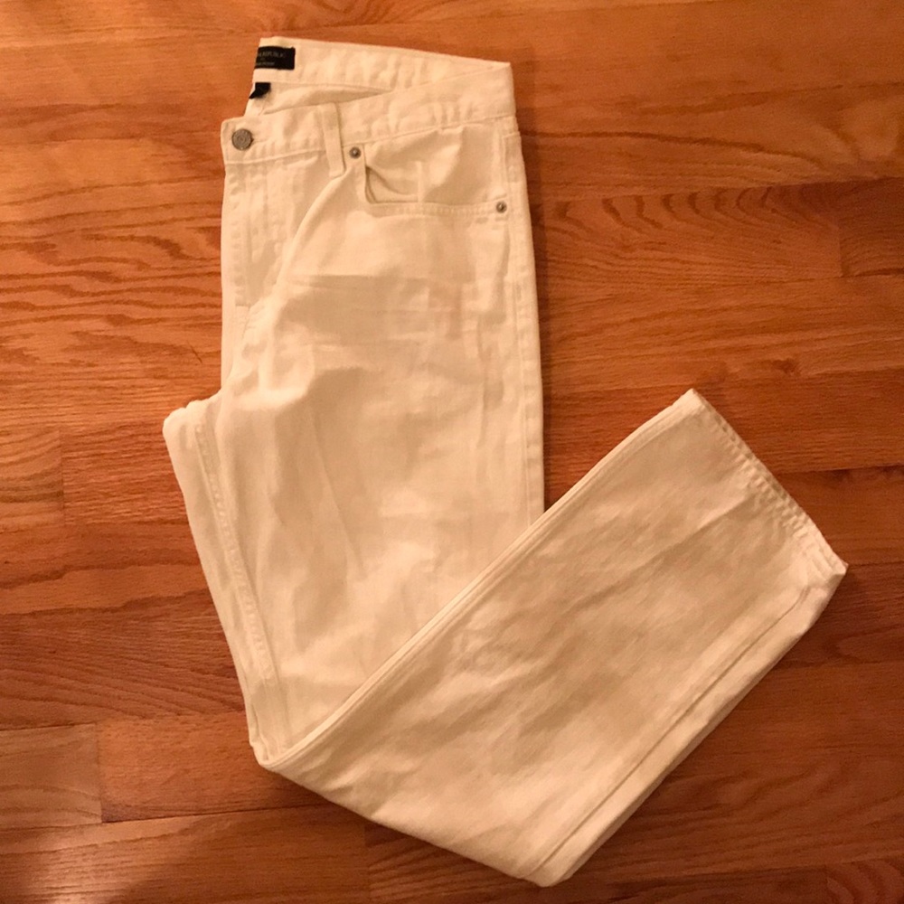 White Denim Jeans